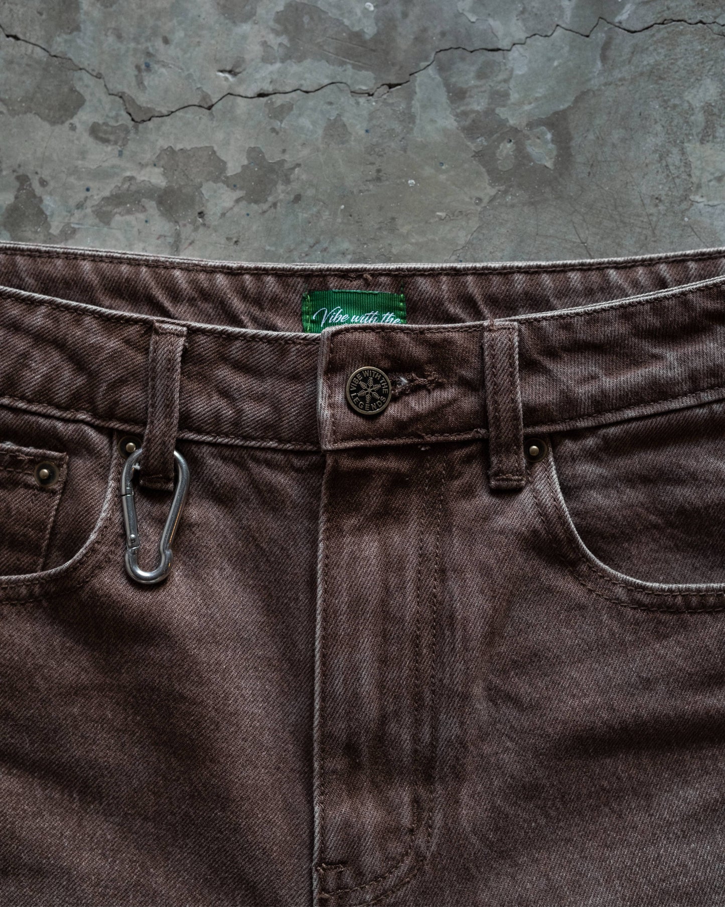 Denim Shorts - Dirty Snow