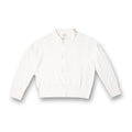 Collar Knit Cardigan - Off White