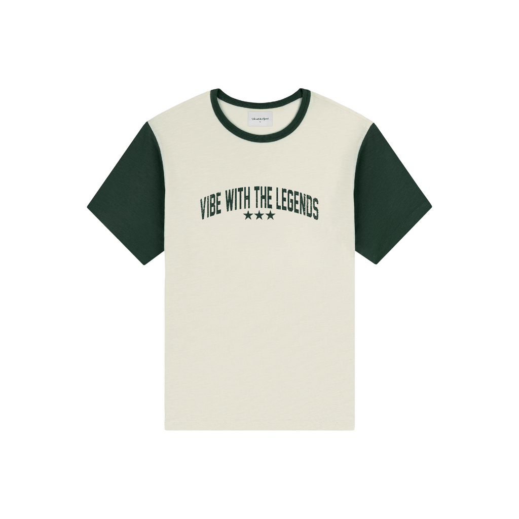 Ringer Tee - Forest Green