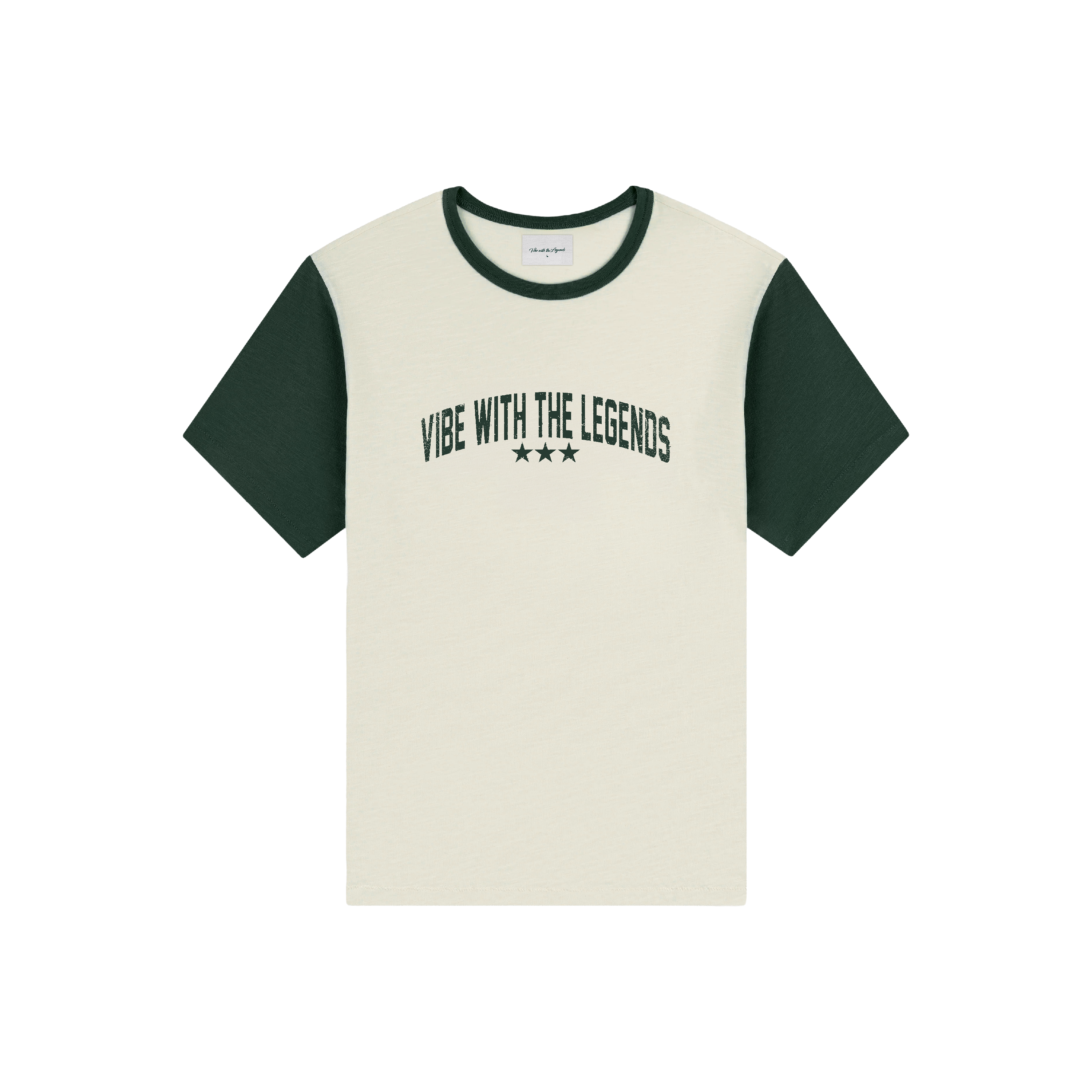 Ringer Tee - Forest Green