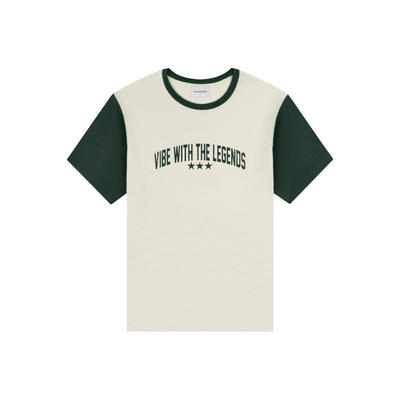 Ringer Tee - Forest Green