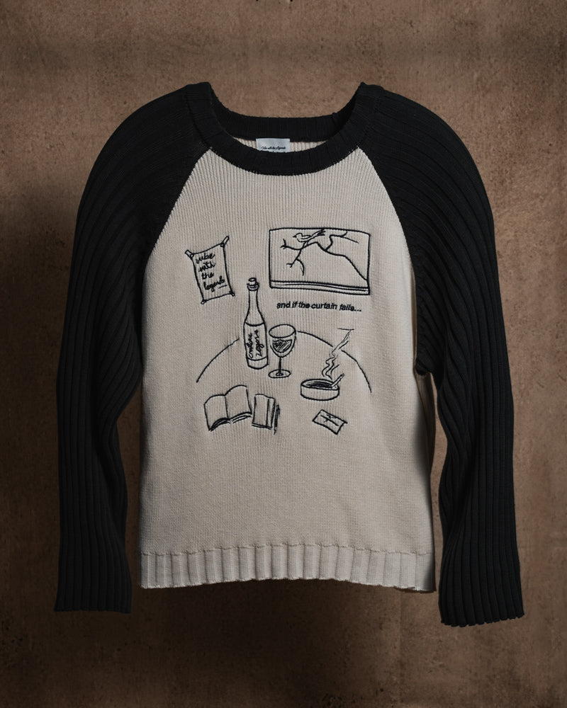 Knit Sweater - Curtain Call Embroidery