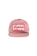 Packable Cap - Pinstripe Red