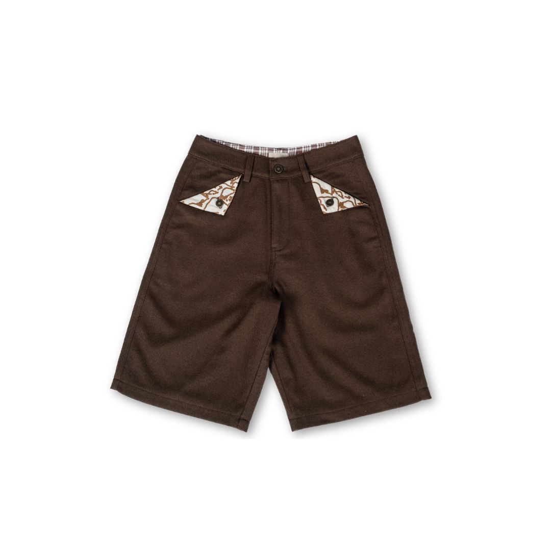 Filo Shorts - Chocolate Brown