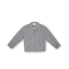 Pinstripe Jacket - Navy Blue