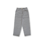 Pinstripe Pants - Navy Blue
