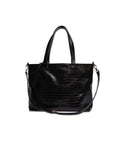 Crocodile Day Bag - Jet Black