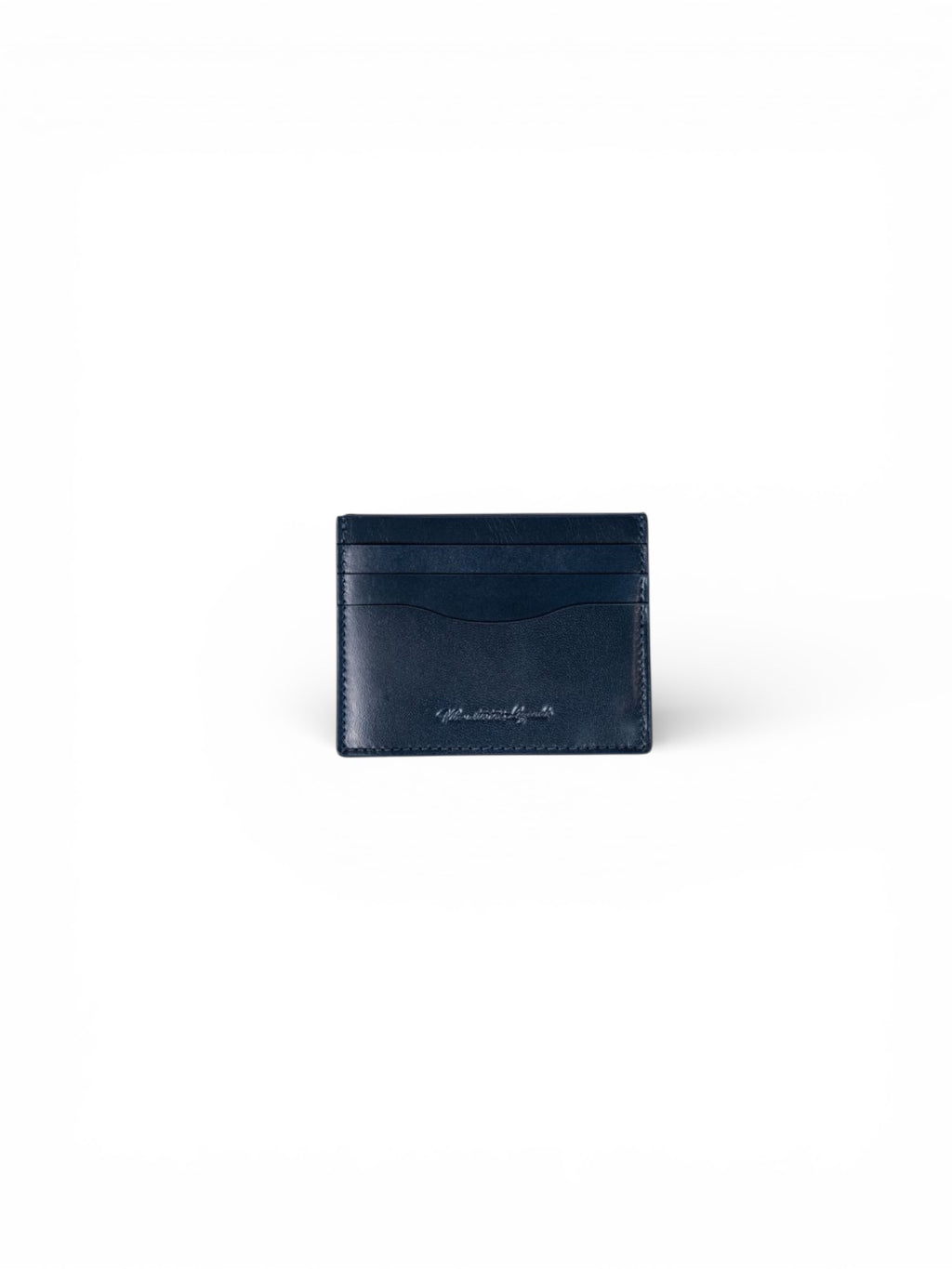 Vegetable Tan Card Holder - Midnight