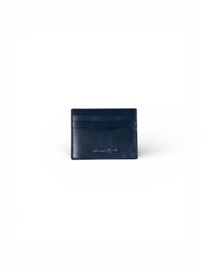 Vegetable Tan Card Holder - Midnight