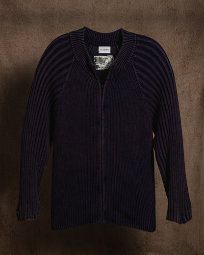Full-Zip Knitwear - Ube