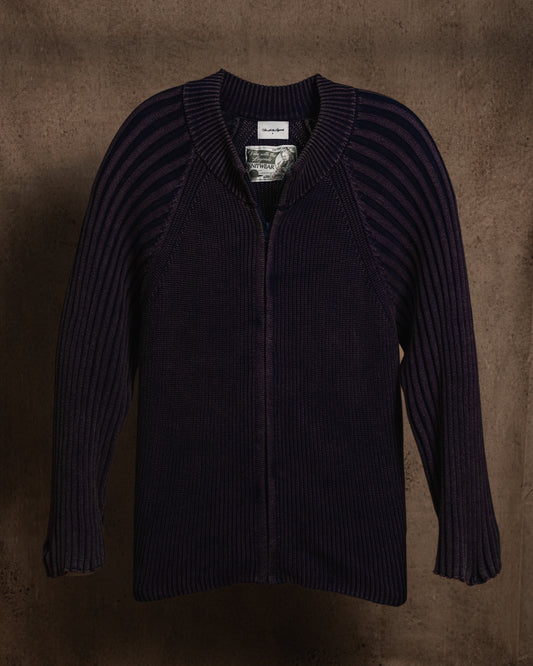 Full-Zip Knitwear - Ube