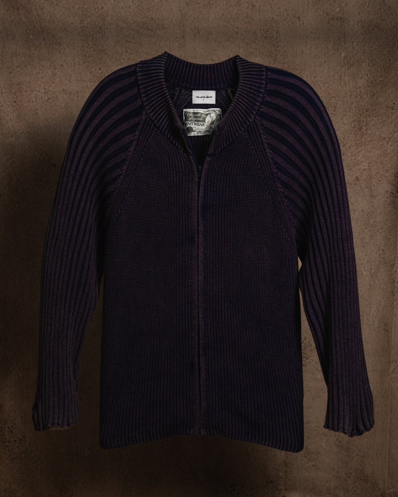 Full-Zip Knitwear - Ube