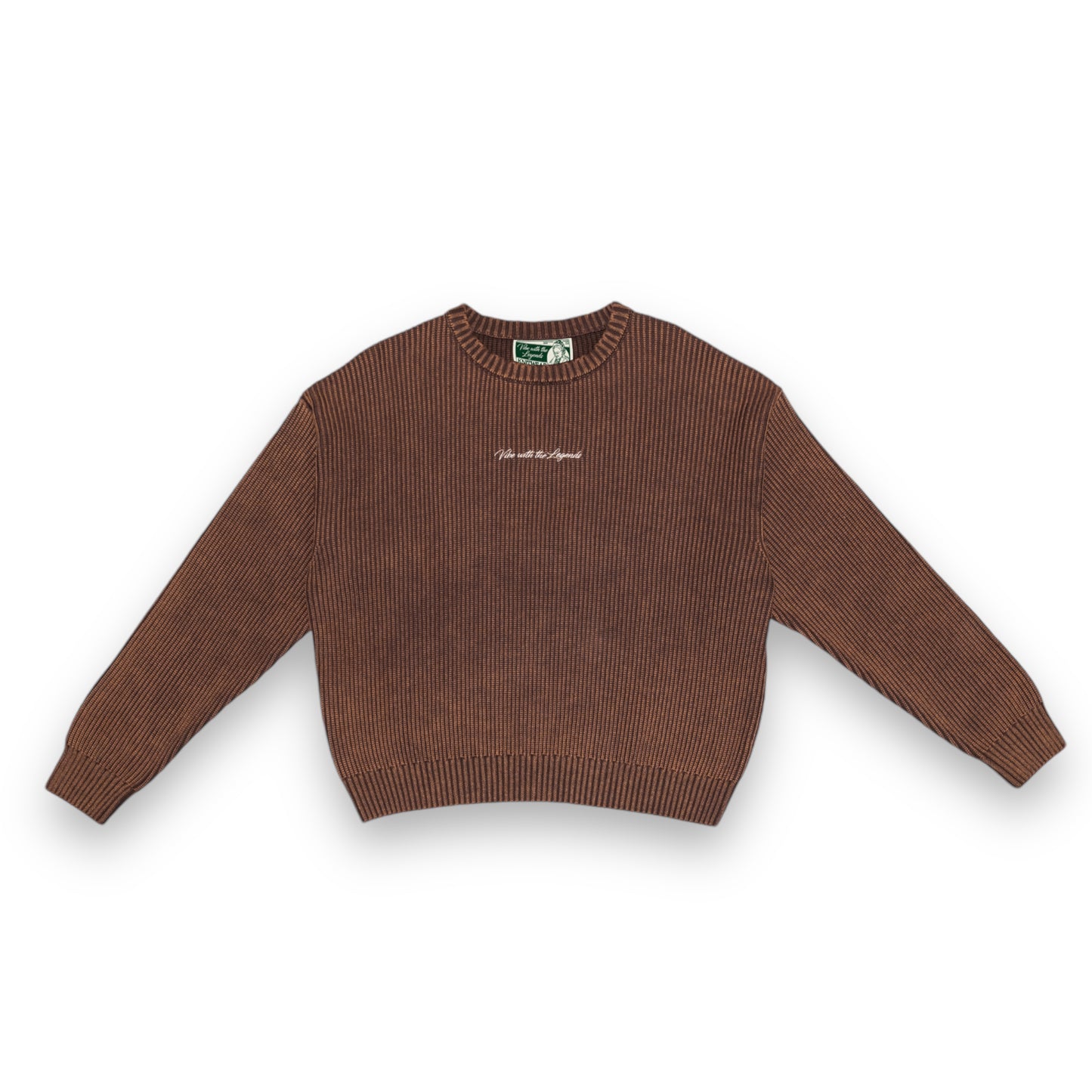 Heavy Knit Sweater - Retro Green