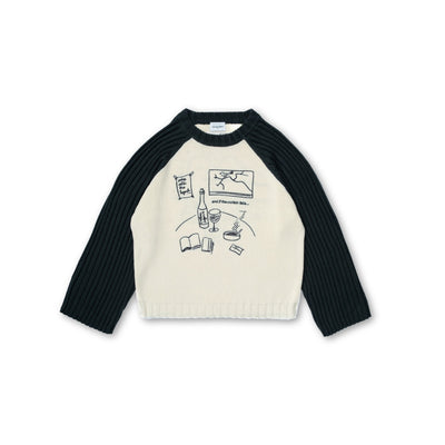 Knit Sweater - Curtain Call Embroidery