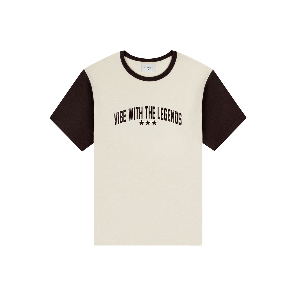Ringer Tee - Brown