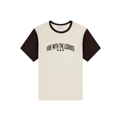 Ringer Tee - Brown