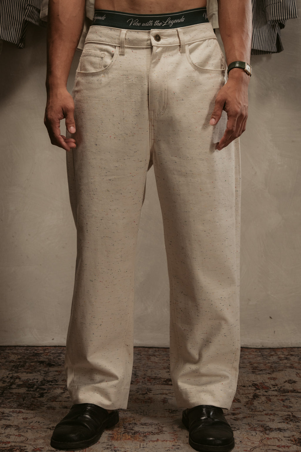 Picnic Pants - Ivory Nep