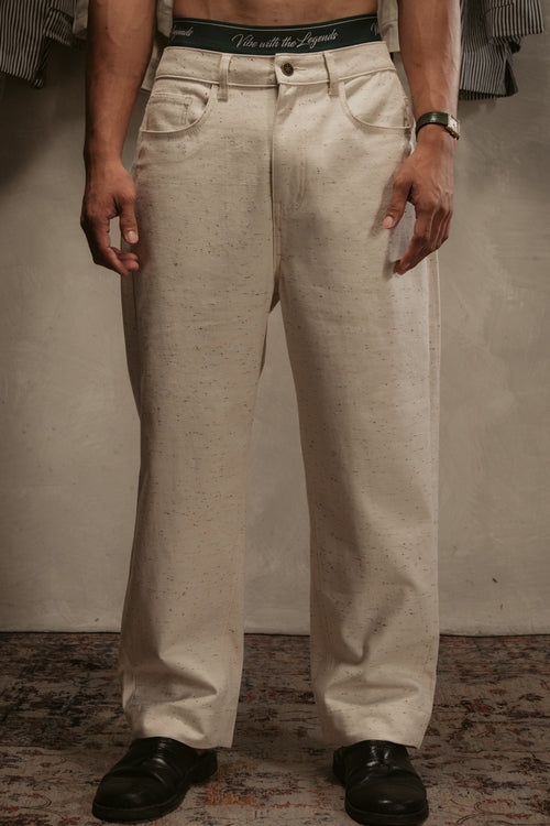 Picnic Pants - Ivory Nep
