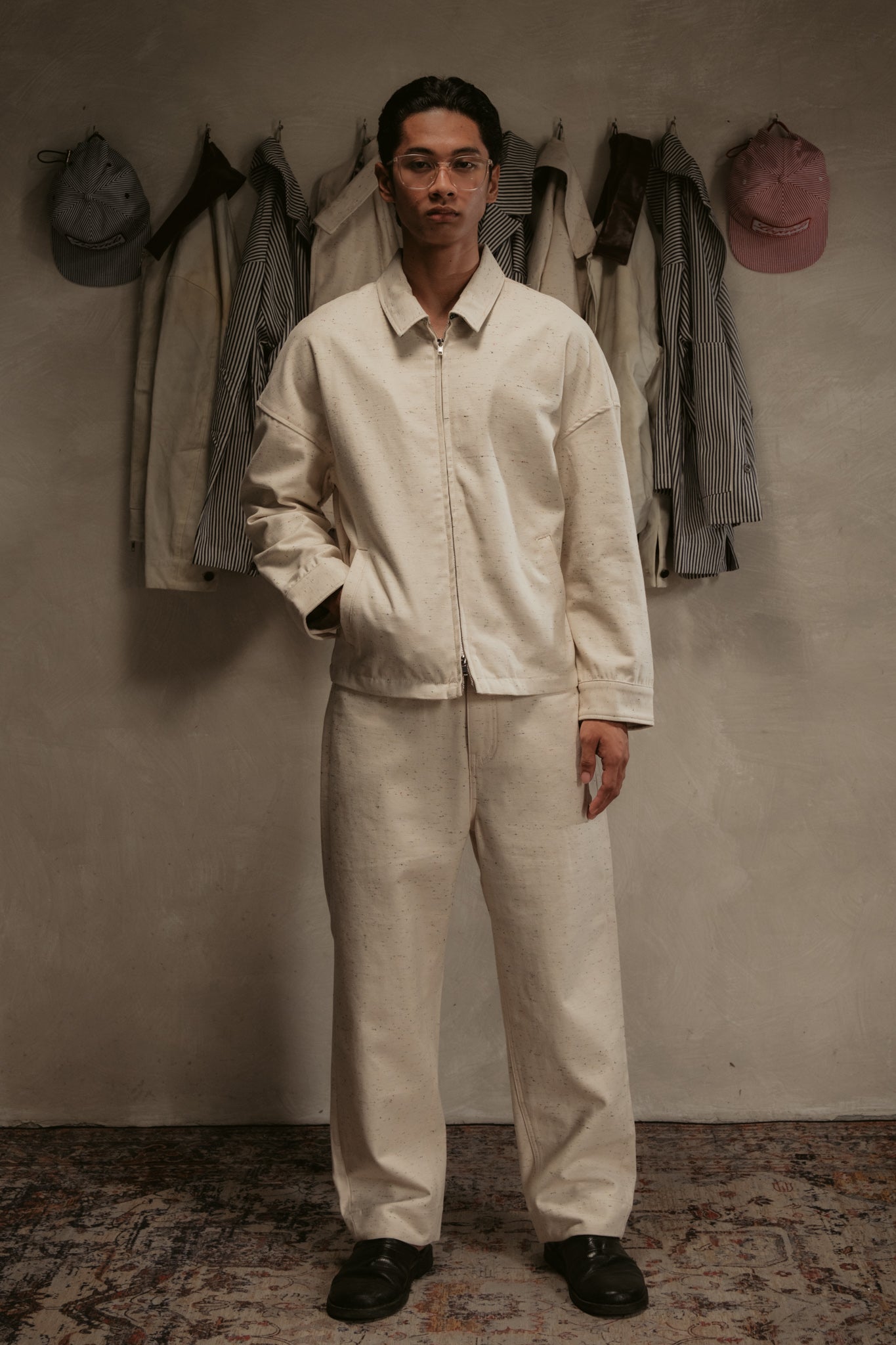Picnic Jacket - Ivory Nep