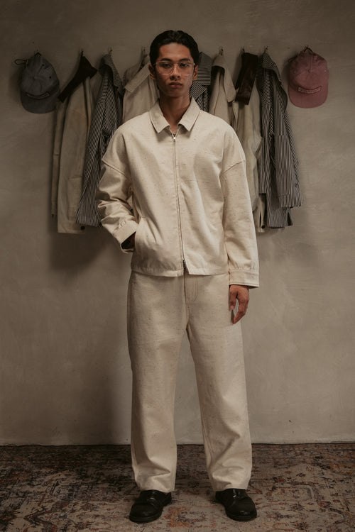 Picnic Jacket - Ivory Nep