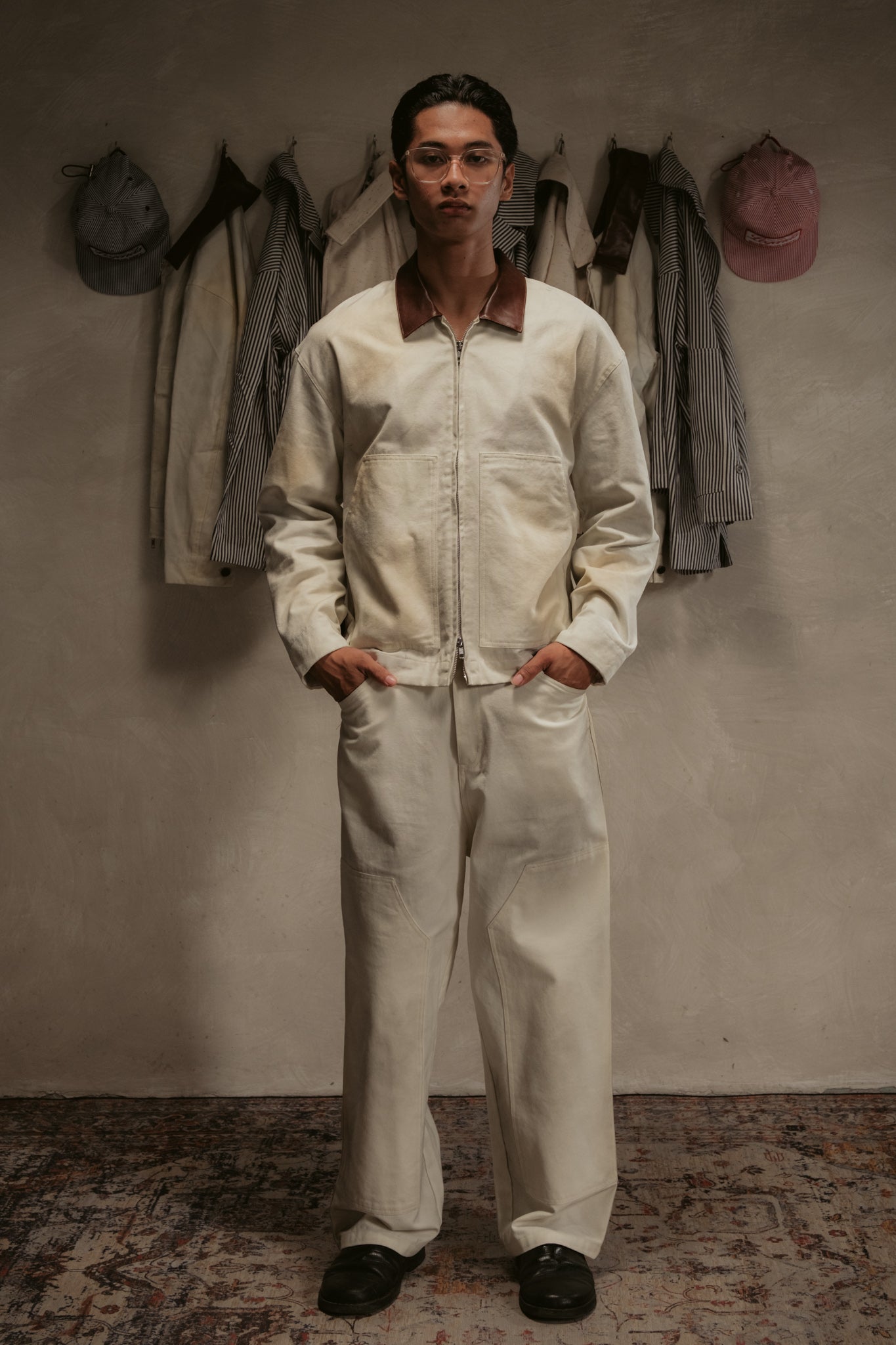 Caleb Jacket - Oil Stain