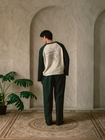 Knit Sweater - Curtain Call Embroidery
