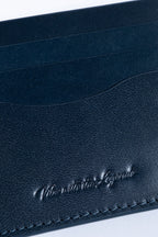 Vegetable Tan Card Holder - Midnight
