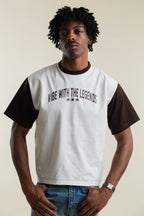 Ringer Tee - Brown