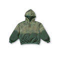 Sun Faded Hoodie Henley - Vintage Green