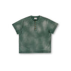 Sun Faded Henley - Vintage Green