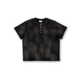 Sun Faded Henley - Vintage Black