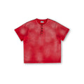 Sun Faded Henley - Vintage Red