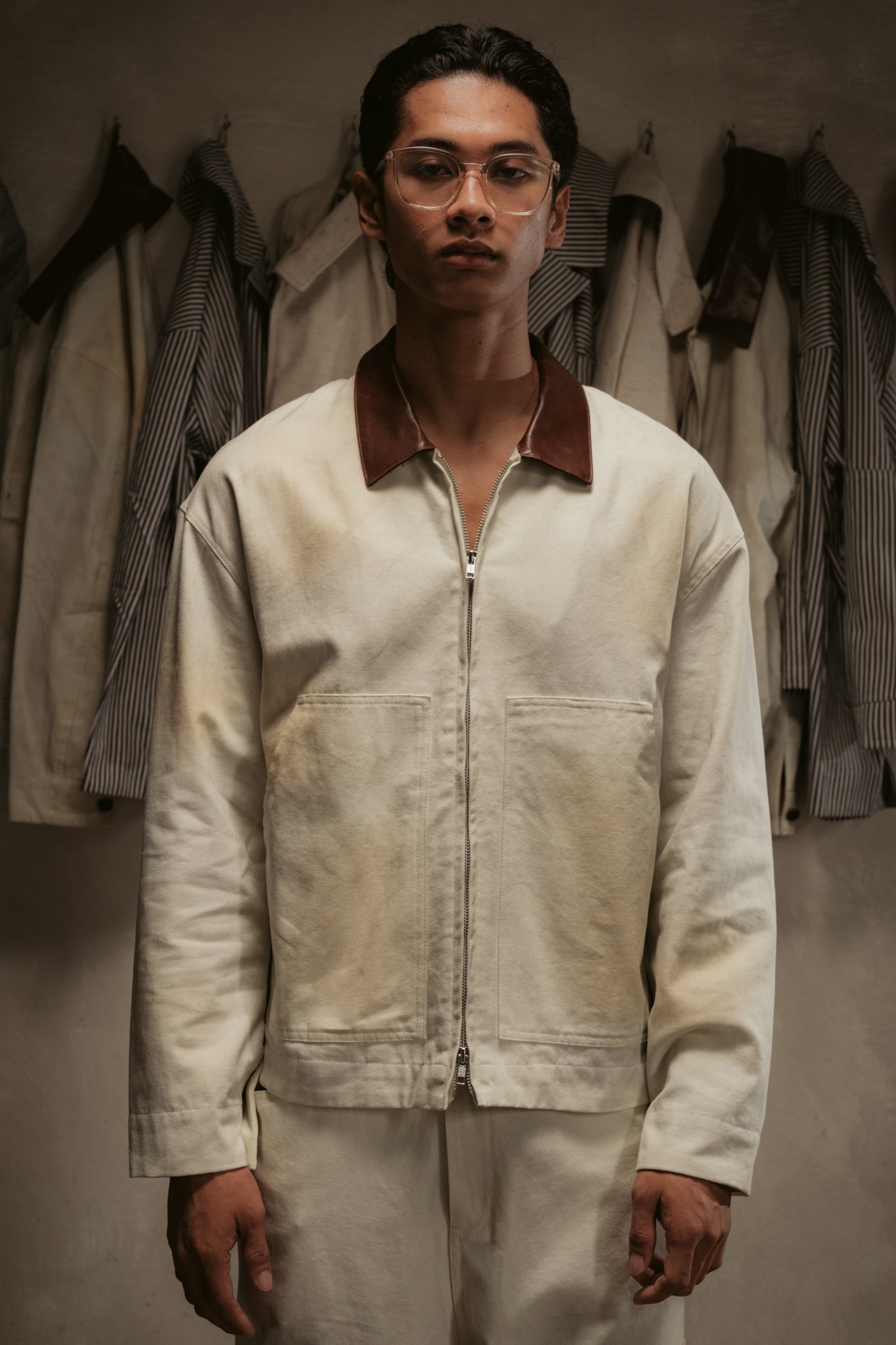 Caleb Jacket - Oil Stain