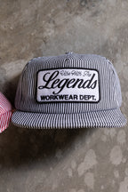 Packable Cap - Pinstripe Black