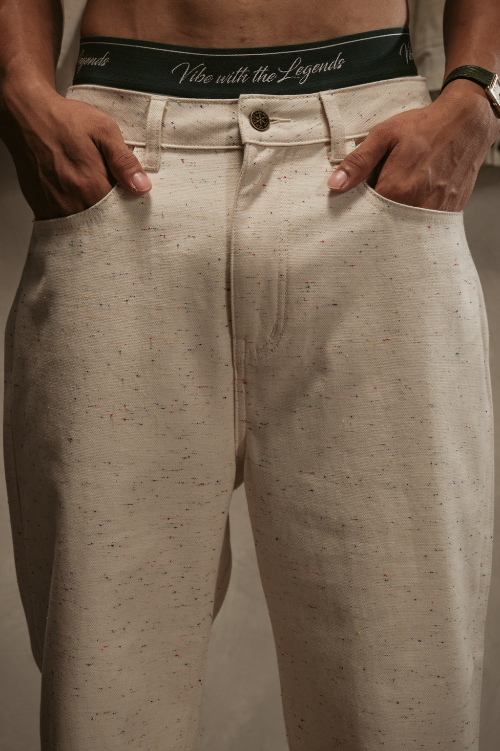 Picnic Pants - Ivory Nep