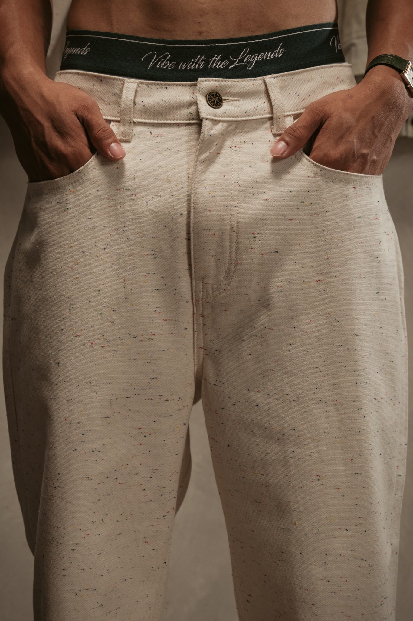Picnic Pants - Ivory Nep
