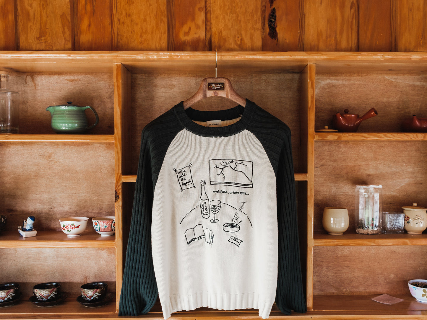 Knit Sweater - Curtain Call Embroidery