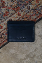 Vegetable Tan Card Holder - Midnight
