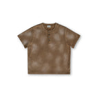 Sun Faded Henley - Vintage Brown