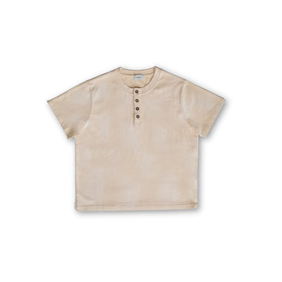 Sun Faded Henley - Vintage Cream