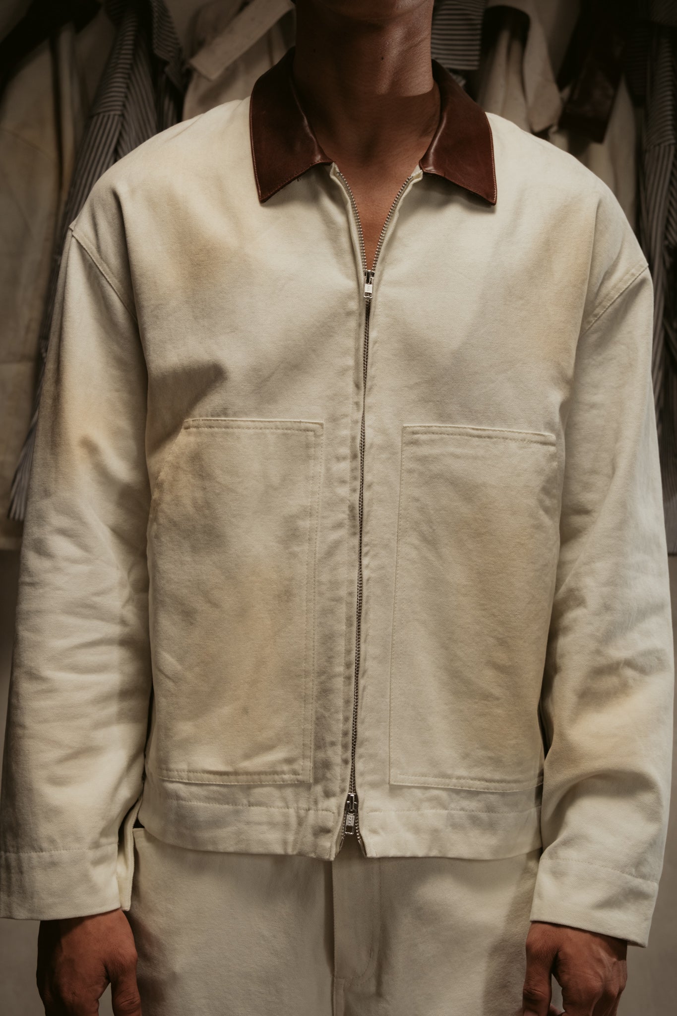 Caleb Jacket - Oil Stain