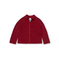 Full-Zip Knitwear - Washed Red