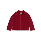 Full-Zip Knitwear - Washed Red