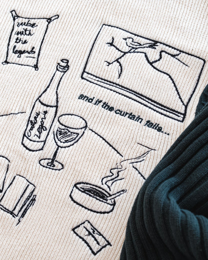 Knit Sweater - Curtain Call Embroidery