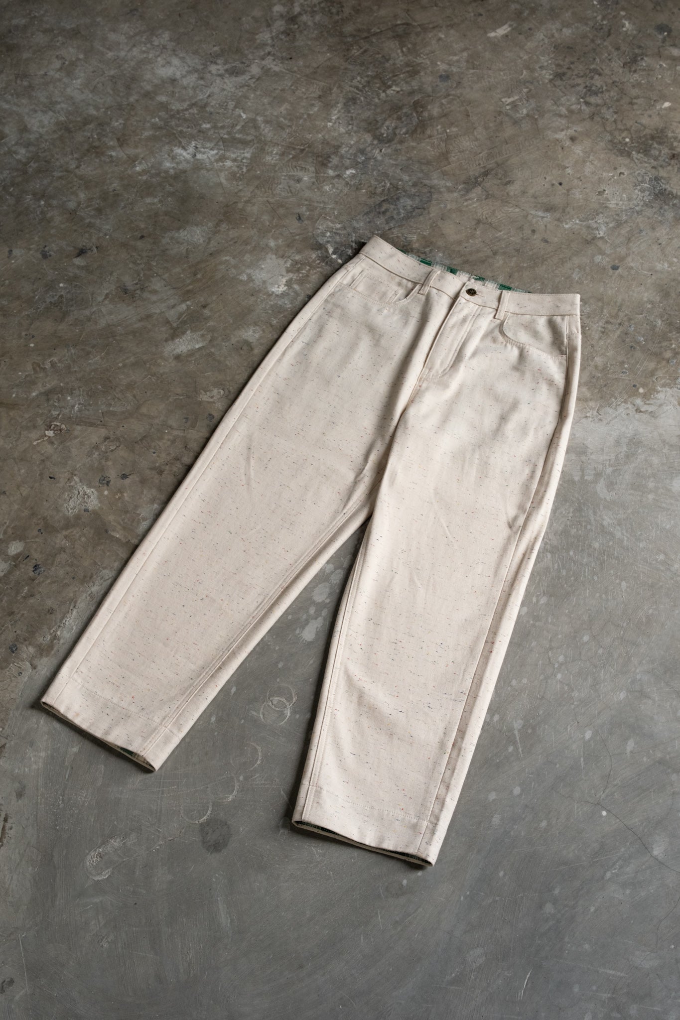 Picnic Pants - Ivory Nep
