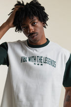 Ringer Tee - Forest Green