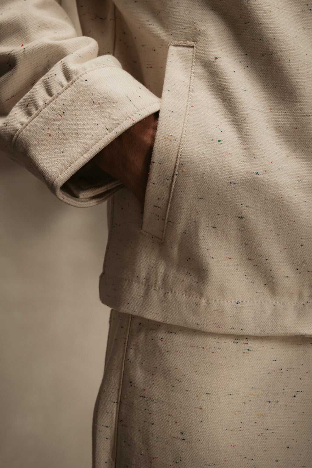 Picnic Jacket - Ivory Nep