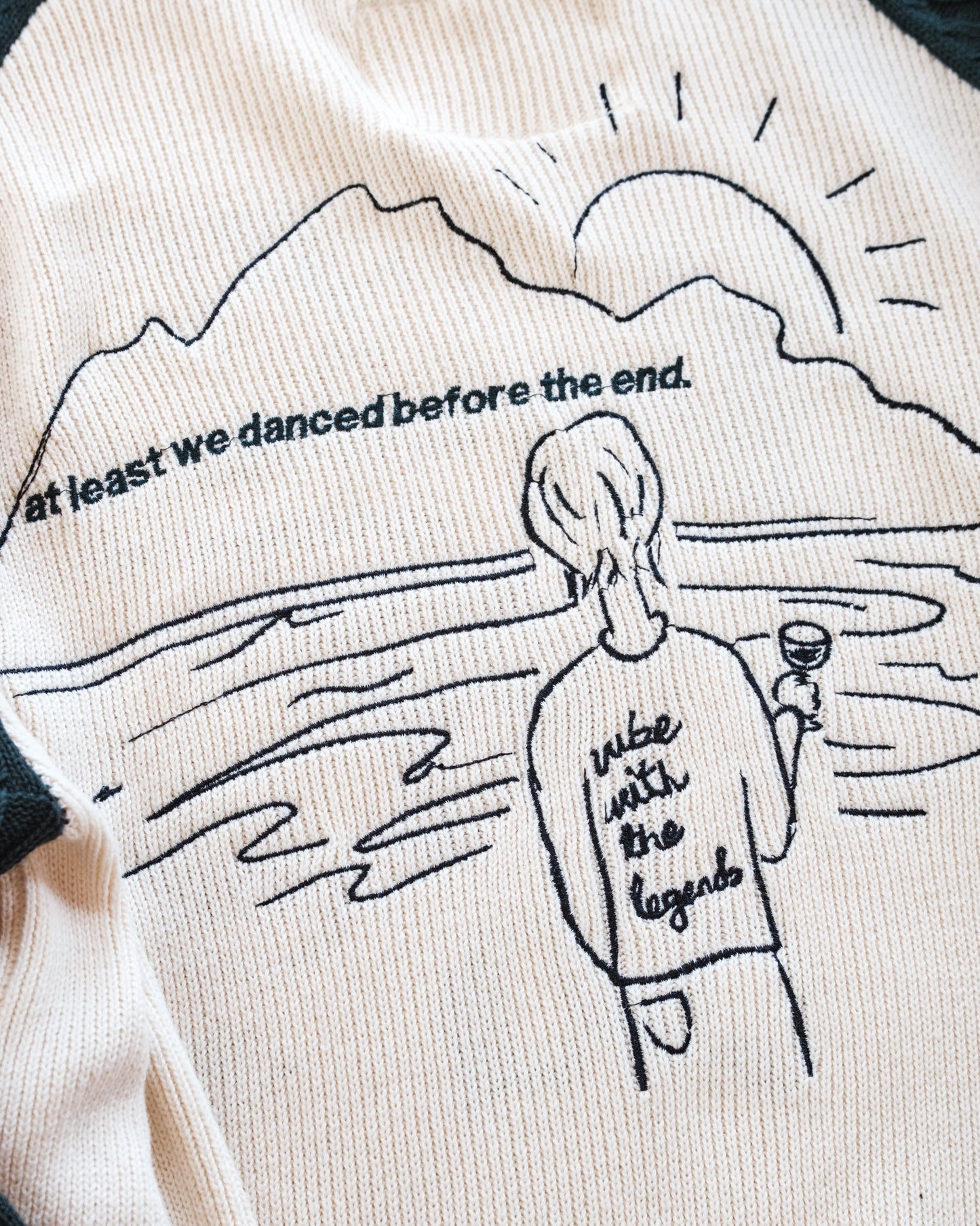 Knit Sweater - Curtain Call Embroidery