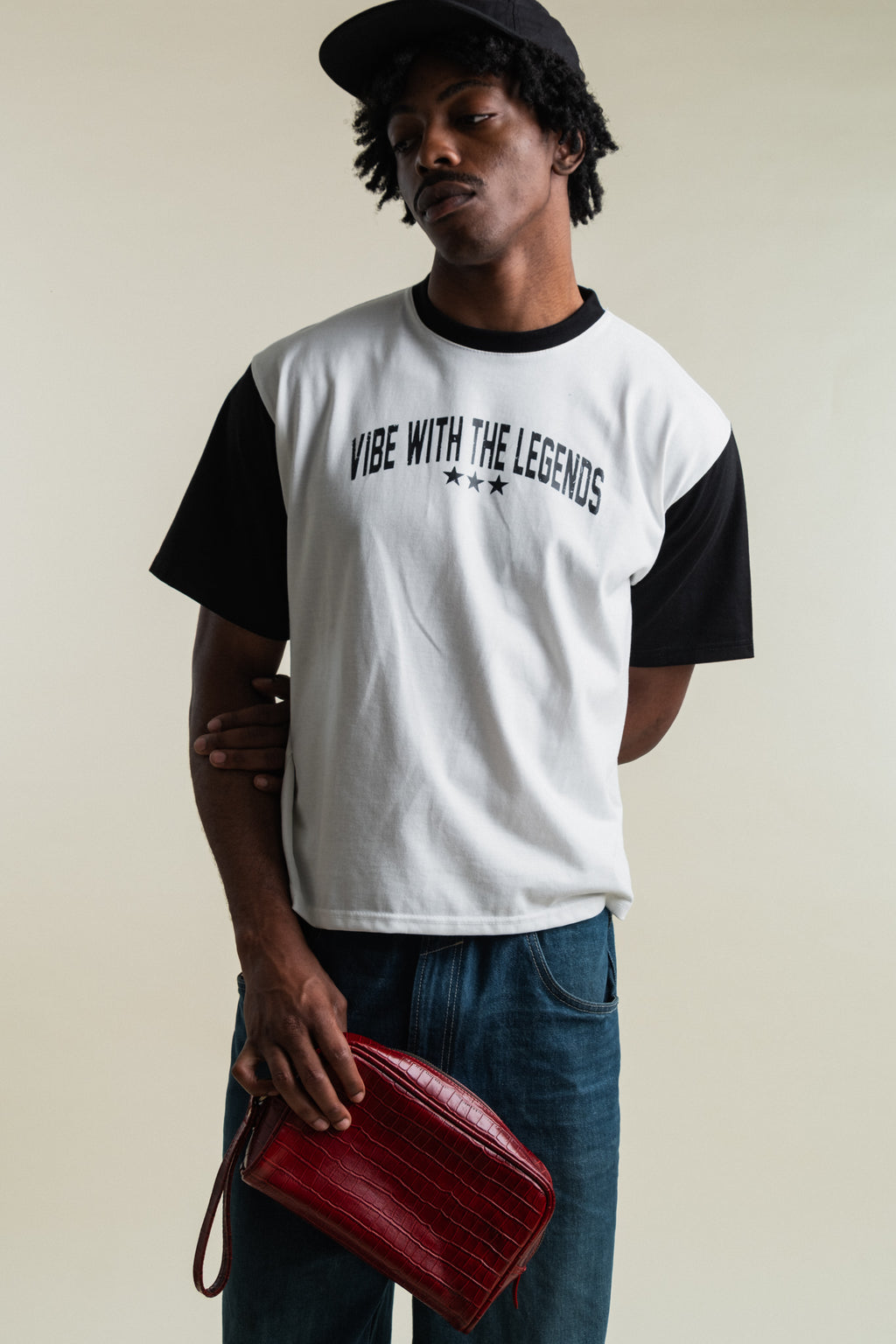 Crocodile Dopp Kit - Red Wine