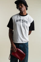 Crocodile Dopp Kit - Red Wine